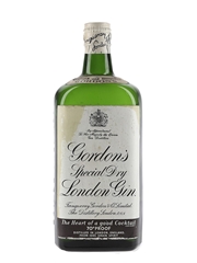 Gordon's Special Dry London Gin Bottled 1960s - Spring Cap 75cl / 40%