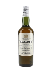 Buchanan's Black & White Spring Cap Bottled 1960s 75.7cl / 40%