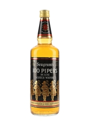 Seagram's 100 Pipers Bottled 1980s 100cl / 43%