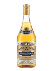 Burnez Freres 3 Star French Brandy Bottled 1980s 68cl / 37.5%