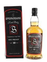 Springbank 10 Year Old 100 Proof