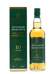 House of Commons Speaker Bercows Single Malt