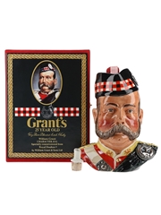 Grant's 25 Year Old Field Officer Ceramic Character Jug