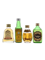 Bell's Extra Special, Cutty Sark, Dimple & Glenfiddich 8 Year Old