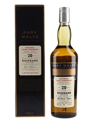 Rosebank 1979 20 Year Old Bottled 1999 - Rare Malts Selection 70cl / 60.3%