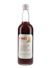 Pimm's No.1 Cup Bottled 1980s - NAAFI Stores 75cl