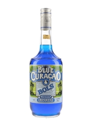 Bols Blue Curacao Bottled 1970s-1980s 100cl / 34%