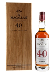 Macallan 40 Year Old The Red Collection