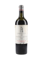 1940 Chateau Latour Premier Grand Cru Classe 75cl