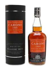 Caroni 1989 Finest Trinidad Rum Bottled 2008 - Bristol Spirits 70cl / 43%