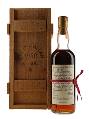 Macallan 1950 Handwritten Label