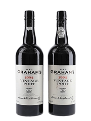 1994 Graham's Vintage Port Bottled 1996 2 x 75cl / 20%