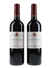 2010 Chateau Tertre Daugay Saint Emilion Grand Cru 2 x 75cl / 15.5%