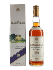 Macallan 1973 18 Year Old