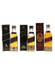 Johnnie Walker Black Label Extra Special, 12 Year Old & Red Label