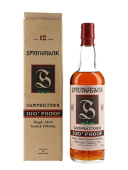 Springbank 12 Year Old 100 Proof