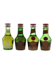 Benedictine DOM Bottled 1960s-1970s 4 x 3cl