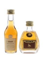 Hine Signature & VSOP Bottled 1980s 2 x 3cl / 40%