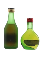 Sempe VSOP Armagnac & Grand Armagnac Janneau De Luxe Bottled 1970s-1980s 2 x 3cl-5cl / 40%