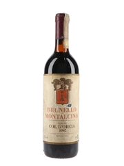 1982 Brunello Di Montalcino Tenuta Col D'Orcia 75cl / 13.5%