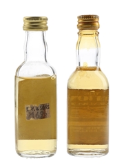 Dufftown Glenlivet 8 Year Old Bottled 1970s & 1980s 2 x 5cl / 40%