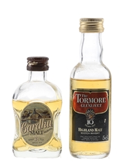 Cardhu 12 Year Old & Tormore Glenlivet 10 Bottled 1990s 2 x 5cl / 40%