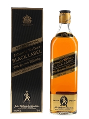 Johnnie Walker Black Label Extra Special Bottled 1980s 75cl / 40%