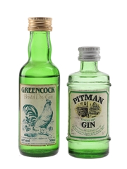 Greencock Dry Gin & Pitman Finest Dry Gin