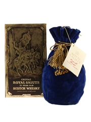 Royal Salute 21 Year Old Bottled 1990s - Blue Ceramic Decanter 70cl / 40%