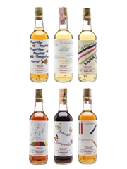 Samaroli & Moon Import Dreams Collection Linkwood 1989, Dailuaine 1975, Bowmore 1991, Glenrothes 1969, Bowmore 1984, Mortlach 1989 6 x 70cl / 45%