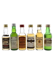 Blair Athol 8 Year Old, Findlater's, Inchgower 12 Year Old, Mackinlay, Makenzie & Sheep Dip 8 Year Old Bottled 1970s-1980s 6 x 5cl