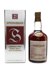 Springbank 21 Year Old Bottled 1980s 75cl / 46%