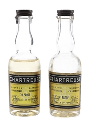 Chartreuse Yellow Bottled 1970s 2 x 3cl / 40%
