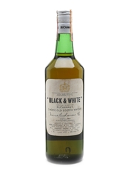 Black & White Bottled 1960 - 1970s - Amerigo Sagna 75cl / 40%