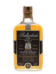 Ballantine's 12 Year Old Bottled 1980s - Spirit 75cl / 43%