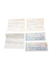 The Bristol Distilling Company Limited Correspondence, Purchase Receipts, Credit Note & Cheques, Dated 1864 -1891 William Pulling & Co. 