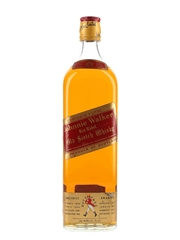 Johnnie Walker Red Label Bottled 1980s - Duty Free 100cl / 43%