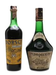Filippi Pedrocchino & Borsci Marzano Liqueurs Bottled 1960s 100cl & 75cl