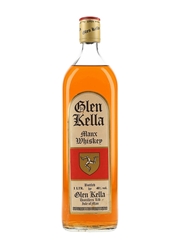 Glen Kella Manx Whiskey Bottled 1980s - Isle of Man 100cl / 40%