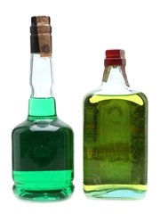 Ottoz Elixir Genepy & St Roch Genepy Bottled 1960 - 1970s 2 x 75cl