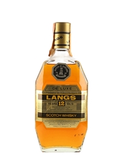 Langs 12 Year Old De Luxe Bottled 1970s - Lang Brothers 75cl / 43%