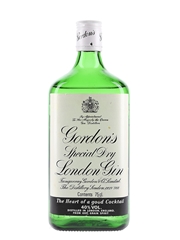 Gordon's Special Dry London Gin Bottled 1980s 75cl / 40%