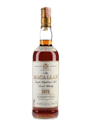 Macallan 1978 18 Year Old