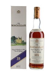 Macallan 1974 18 Year Old