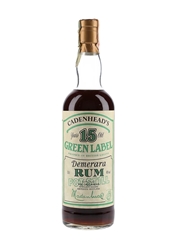 Cadenhead's Green Label 15 Year Old Demerara Rum