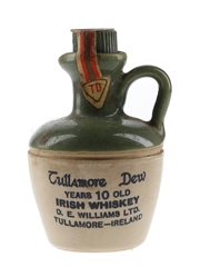 Tullamore Dew 10 Year Old Bottled 1970s - Ceramic Decanter 5cl