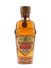 Gordon's Bronx Cocktail Spring Cap Bottled 1950s 5cl / 26.3%