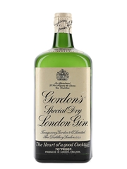 Gordon's Special Dry London Gin Bottled 1960s - Spring Cap 75cl / 40%