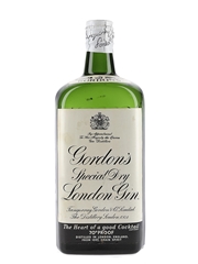 Gordon's Special Dry London Gin Bottled 1960s - Spring Cap 75cl / 40%