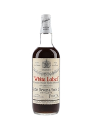 Dewar's White Label Spring Cap Bottled 1950s 75cl